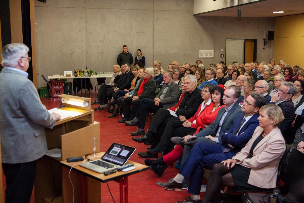 Walter Keck bei seiner Rede